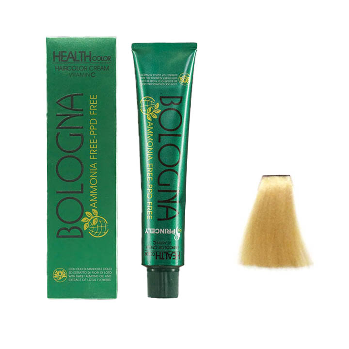 رنگ مو بلونیا سری beige شماره ۹.۱۳ حجم ۱۰۰ میلی لیتر رنگ بلوند بژ خیلی روشن